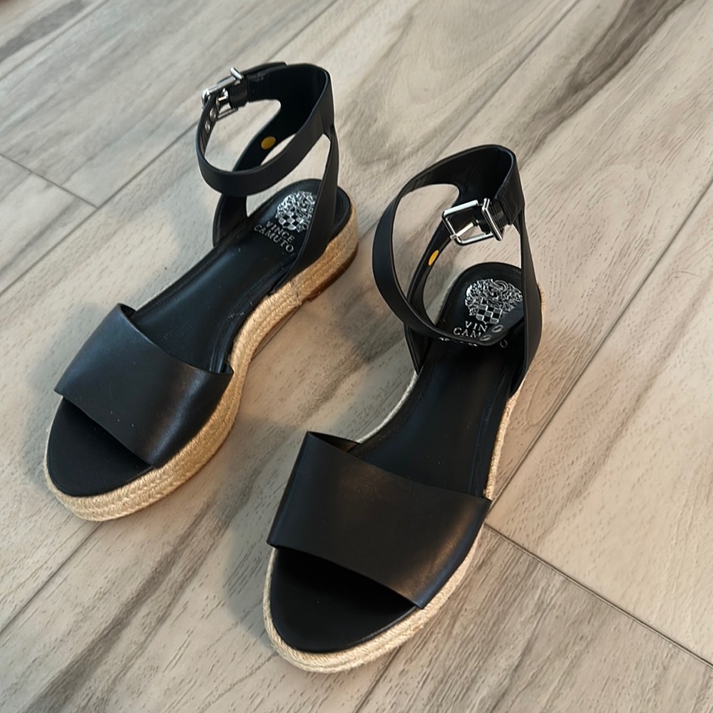 Leather Sandel Espadrille - Vince Camuto